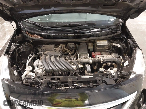 2016 Nissan Versa SV with VIN 3N1CN7APXGL843772, listed as a IAAI auction lot 42003887 with 102,041 mi miles. Bid and sale history available at carsss.com. Image 10.