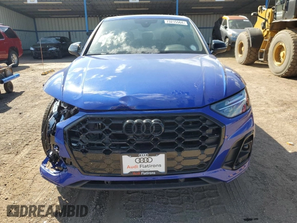 2024 Audi SQ5 Sportback Premium Plus with VIN WA124AFY2R2088187, listed as a Copart auction lot 73215564 with 106 mi miles and Salvage title. Bid and sale history available at DreamBid. Image 5.