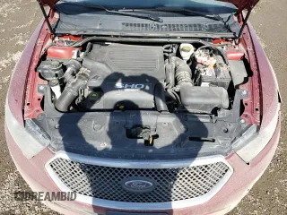 2015 Ford Taurus SHO with VIN 1FAHP2KT0FG116130, listed as a Copart auction lot 46403495 with 122,811 mi miles and Salvage title. Bid and sale history available at DreamBid. Image 11.