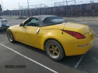2005 Nissan 350Z Touring with VIN JN1AZ36A25M759523, listed as a Copart auction lot 43478515 with 140,771 mi miles and Salvage Title. Bid and sale history available at carsss.com. Image 2.