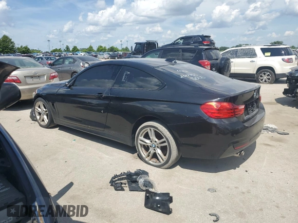 2016 BMW 4 Series 428i xDrive with VIN WBA3N9C58GK249023, listed as a Copart auction lot 62074475 with 118,360 mi miles and Clean title. Bid and sale history available at DreamBid. Image 2.
