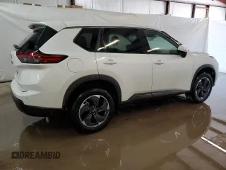 2025 Nissan Rogue SV with VIN 5N1BT3BA5SC786396, listed as a Copart auction lot 52991095 with 12,189 mi miles and Clean Title. Bid and sale history available at DreamBid. Image 3.