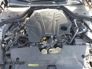 2019 Infiniti Q50 3.0t LUXE with VIN JN1EV7AP7KM513059, listed as a IAAI auction lot 41737122 with 77,337 mi miles. Bid and sale history available at carsss.com. Image 10.