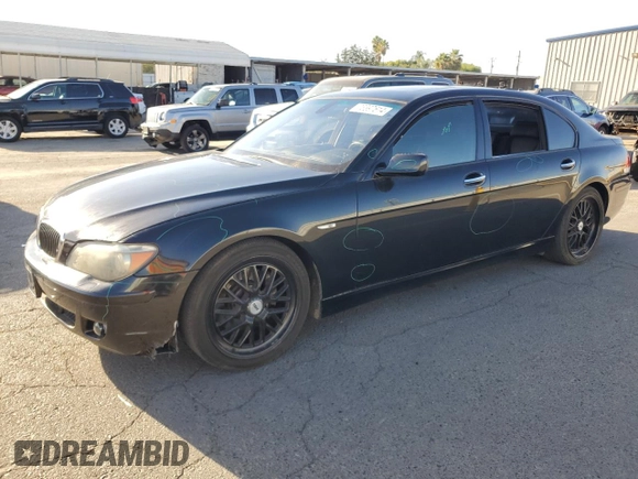 2008 BMW 7 Series 750Li with VIN WBAHN83538DT85226, listed as a Copart auction lot 73397614 with 134,509 mi miles and Salvage Title. Bid and sale history available at carsss.com. Image 1.
