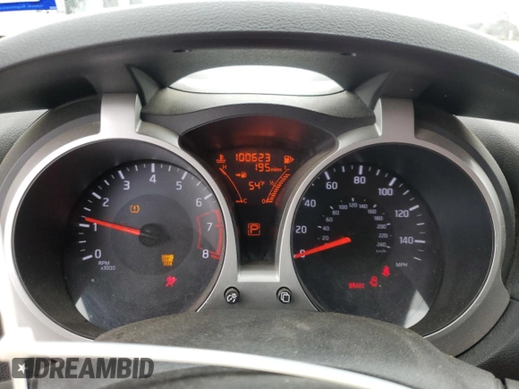 2015 Nissan Juke S with VIN JN8AF5MV9FT561895, listed as a Copart auction lot 51262775 with 100,623 mi miles and Salvage Title. Bid and sale history available at carsss.com. Image 9.
