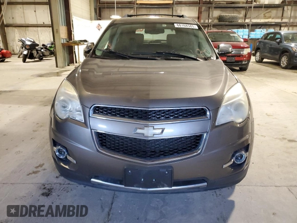 2011 Chevrolet Equinox LTZ z VIN 2CNALFEC9B6287491, wystawiony jako Copart lot #60168585 z przebiegiem 182 171 mil mil oraz Czysty tytuł • Clean title. Historia ofert i sprzedaży dostępna na DreamBid. Obrazek 5.