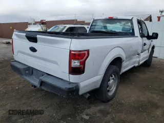 2018 Ford F-150 XL with VIN 1FTMF1C5XJKD81584, listed as a Copart auction lot 48009665 with 96,612 mi miles and Salvage title. Bid and sale history available at DreamBid. Image 3.