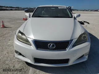 2011 Lexus IS 250C with VIN JTHFF2C20B2518102, listed as a Copart auction lot 83483484 with 91,023 mi miles and Salvage Title. Bid and sale history available at carsss.com. Image 5.