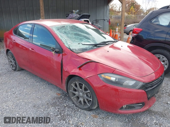 2014 Dodge Dart SXT with VIN 1C3CDFBB0ED926275, listed as a IAAI auction lot 40784084 with 232,880 mi miles. Bid and sale history available at carsss.com. Image 6.