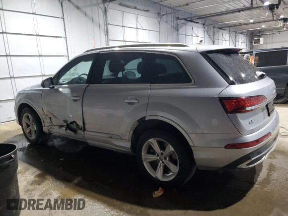 2020 Audi Q7 Premium Plus with VIN WA1LJAF71LD013450, listed as a Copart auction lot 44107015 with 74,335 mi miles and Salvage title. Bid and sale history available at DreamBid. Image 2.