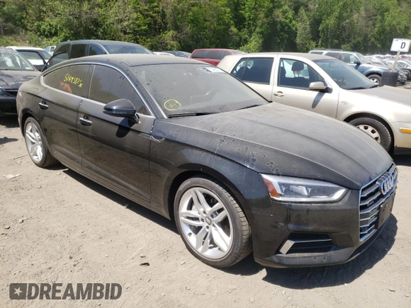 2019 Audi A5 Sportback Premium Plus with VIN WAUBNCF53KA097414, listed as a Copart auction lot 51495873 with 31,049 mi miles. Bid and sale history available at carsss.com. Image 4.