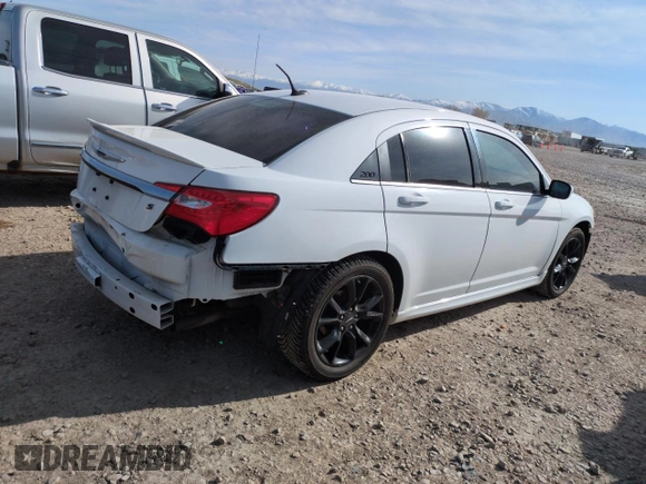 2014 Chrysler 200 Limited with VIN 1C3CCBCG6EN186490, listed as a Copart auction lot 50749665 with 104,009 mi miles and Salvage Title. Bid and sale history available at carsss.com. Image 3.