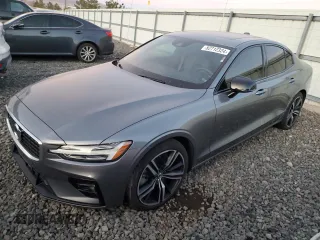 2020 Volvo S60 R-Design with VIN 7JRA22TM6LG060659, listed as a Copart auction lot 82712324 with 0 mi miles and Salvage Title. Bid and sale history available at carsss.com. Image 1.