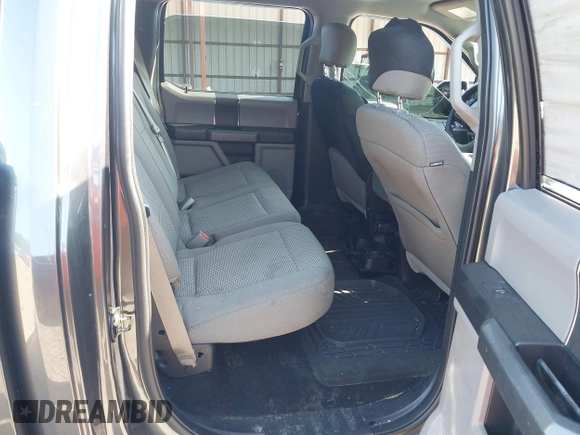2017 Ford F-150 XL with VIN 1FTEW1CF3HFA12193, listed as a IAAI auction lot 39974210 with 104,743 mi miles. Bid and sale history available at carsss.com. Image 8.