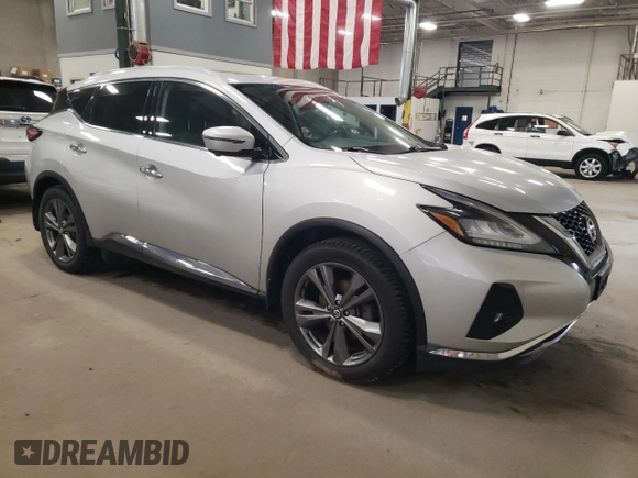 2019 Nissan Murano S z VIN 5N1AZ2MS0KN156672, wystawiony jako Copart lot #52383225 z przebiegiem 222 097 mil mil oraz Czysty tytuł • Clean title. Historia ofert i sprzedaży dostępna na DreamBid. Obrazek 4.