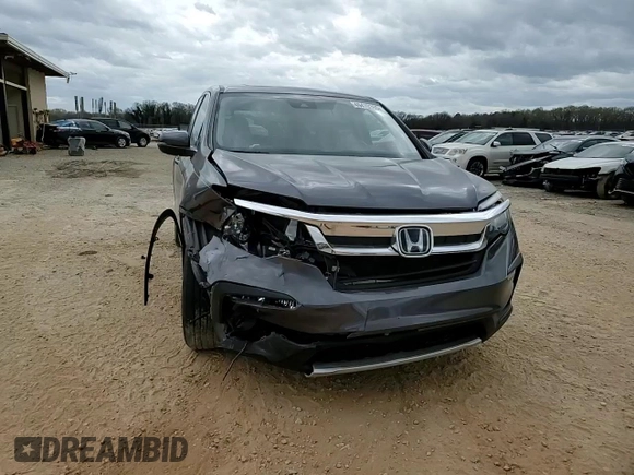2021 Honda Pilot EX-L with VIN 5FNYF5H53MB013931, listed as a Copart auction lot 49470365 with 58,225 mi miles and Salvage Title. Bid and sale history available at carsss.com. Image 12.