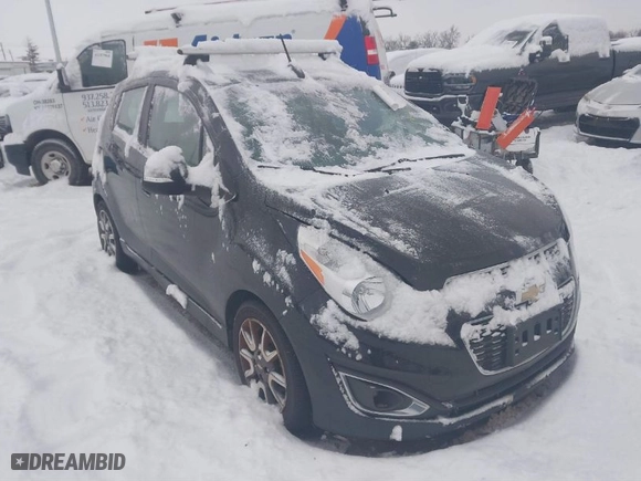 2015 Chevrolet Spark LT with VIN KL8CF6S99FC746103, listed as a IAAI auction lot 41310609 with 160,283 mi miles. Bid and sale history available at carsss.com. Image 1.