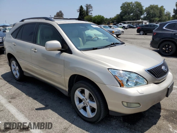 2006 Lexus RX 330 with VIN 2T2GA31U96C049965, listed as a Copart auction lot 59155375 with 291,557 mi miles and Salvage title. Bid and sale history available at DreamBid. Image 4.