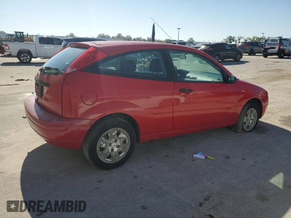 2007 Ford Focus S with VIN 1FAFP31N57W188075, listed as a Copart auction lot 48893245 with 89,756 mi miles and Salvage Title. Bid and sale history available at DreamBid. Image 3.