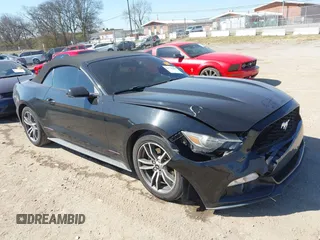 2015 Ford Mustang EcoBoost Premium with VIN 1FATP8UH5F5392630, listed as a IAAI auction lot 41770302 with 109,660 mi miles and . Bid and sale history available at DreamBid. Image 1.