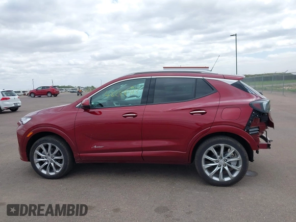 2024 Buick Encore GX Avenir with VIN KL4AMGSLXRB150363, listed as a IAAI auction lot 42288468 with 5,528 mi miles and . Bid and sale history available at DreamBid. Image 14.