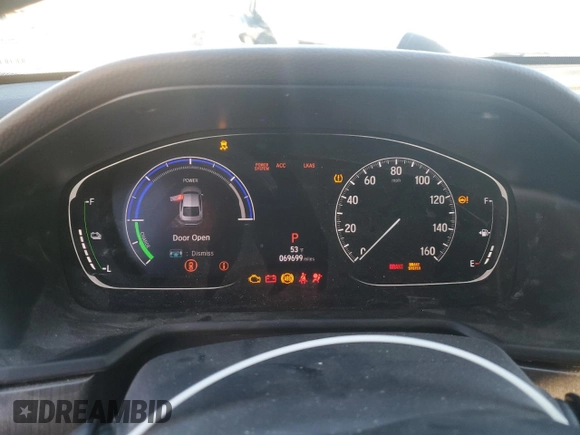 2020 Honda Accord with VIN 1HGCV3F18LA016852, listed as a Copart auction lot 43539645 with 69,699 mi miles and Salvage Title. Bid and sale history available at DreamBid. Image 9.