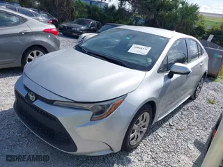 2022 Toyota Corolla LE with VIN JTDEPMAE0NJ195988, listed as a IAAI auction lot 41485618 with 238,890 mi miles. Bid and sale history available at carsss.com. Image 2.