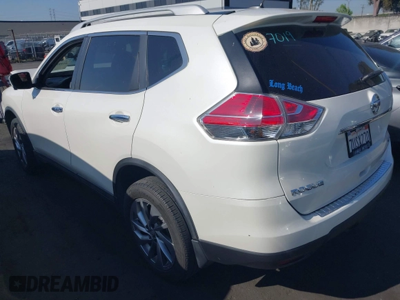2015 Nissan Rogue SV with VIN 5N1AT2MVXFC758900, listed as a IAAI auction lot 41999538 with 104,478 mi miles and . Bid and sale history available at carsss.com. Image 3.