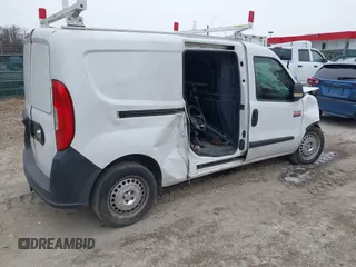 2015 Ram ProMaster City Cargo Tradesman with VIN ZFBERFAT0F6199101, listed as a IAAI auction lot 41622279 with 174,422 mi miles. Bid and sale history available at carsss.com. Image 4.