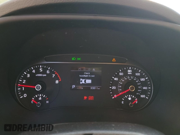 2020 Kia Soul X-Line with VIN KNDJ23AU7L7040783, listed as a Copart auction lot 46623115 with 30,811 mi miles and Non Repairable. Bid and sale history available at DreamBid. Image 9.