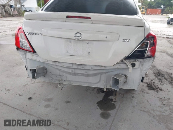 2017 Nissan Versa SV with VIN 3N1CN7AP8HL825594, listed as a IAAI auction lot 42436136 with 172,508 mi miles and . Bid and sale history available at DreamBid. Image 6.