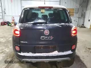 2016 FIAT 500L Trekking with VIN ZFBCFADH9GZ038014, listed as a Copart auction lot 43309645 with 116,696 mi miles and Salvage Title. Bid and sale history available at DreamBid. Image 6.