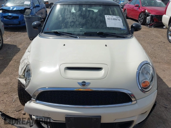 2012 MINI Hardtop S with VIN WMWSV3C5XCTY27099, listed as a IAAI auction lot 42248076 with 99,384 mi miles and . Bid and sale history available at DreamBid. Image 12.