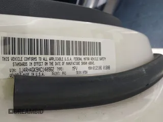 2010 Jeep Commander Sport с VIN 1J4RH4GK9AC140962, выставлен на аукционе IAAI как лот 42117872 с пробегом 177 640 миль миль и . История ставок и продаж доступна на DreamBid. Изображение 9.
