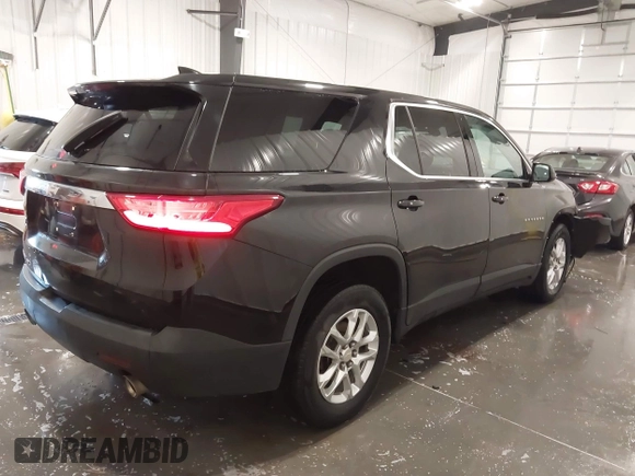 2018 Chevrolet Traverse LS with VIN 1GNEVFKW7JJ257543, listed as a IAAI auction lot 41619706 with 113,208 mi miles. Bid and sale history available at carsss.com. Image 4.