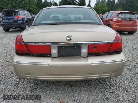 2000 Mercury Grand Marquis LS с VIN 2MEFM75W8YX672775, выставлен на аукционе Copart как лот 59609885 с пробегом 172 837 миль миль и Списание • Salvage title. История ставок и продаж доступна на DreamBid. Изображение 6.