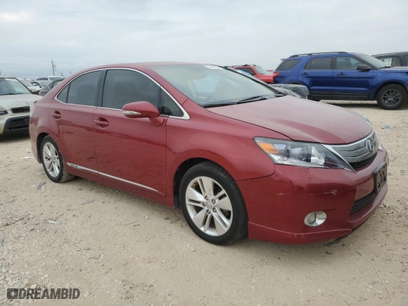 2011 Lexus HS 250h with VIN JTHBB1BA0B2044293, listed as a Copart auction lot 82428324 with 0 mi miles and Clean Title. Bid and sale history available at carsss.com. Image 4.