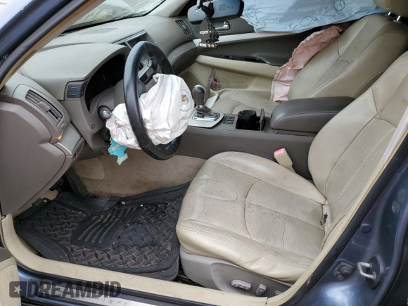 2008 Infiniti G35 x with VIN JNKBV61F38M280712, listed as a Copart auction lot 75116094 with Not Provided miles and Non Repairable. Bid and sale history available at DreamBid. Image 7.