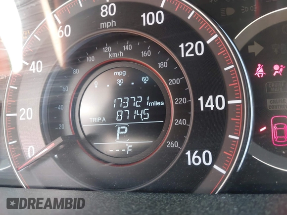 2017 Honda Accord Sedan Sport with VIN 1HGCR2F53HA118309, listed as a IAAI auction lot 41882850 with 173,721 mi miles. Bid and sale history available at carsss.com. Image 7.