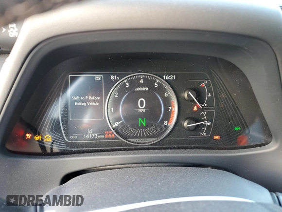 2021 Lexus UX with VIN JTHP3JBH7M2037702, listed as a Copart auction lot 69784022 with 14,173 mi miles. Bid and sale history available at carsss.com. Image 9.