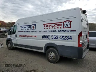 2018 Ram ProMaster Cargo with VIN 3C6URVJG1JE108272, listed as a Copart auction lot 88373495 with 115,520 mi miles and Salvage Title. Bid and sale history available at carsss.com. Image 2.