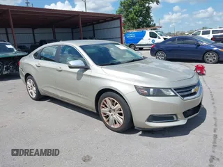 2015 Chevrolet Impala LS с VIN 2G11Z5SL1F9267606, выставлен на аукционе IAAI как лот 42521425 с пробегом 274 012 миль миль и . История ставок и продаж доступна на DreamBid. Изображение 1.