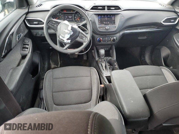 2021 Chevrolet TrailBlazer LS with VIN KL79MNSL4MB072052, listed as a Copart auction lot 46579605 with 72,964 mi miles and Salvage Title. Bid and sale history available at carsss.com. Image 8.