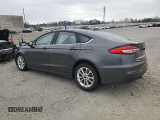 2019 Ford Fusion SE with VIN 3FA6P0HD7KR128757, listed as a Copart auction lot 48940115 with 106,419 mi miles and Salvage Title. Bid and sale history available at DreamBid. Image 2.