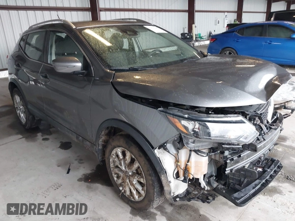 2020 Nissan Rogue Sport SL with VIN JN1BJ1CW6LW362639, listed as a IAAI auction lot 41822382 with 74,170 mi miles. Bid and sale history available at carsss.com. Image 1.