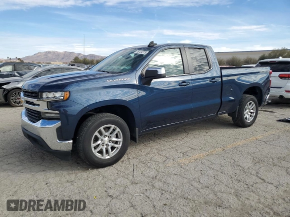 2019 Chevrolet Silverado 1500 LT with VIN 1GCRWCEDXKZ292600, listed as a Copart auction lot 46134225 with 119,558 mi miles and Salvage Title. Bid and sale history available at DreamBid. Image 1.