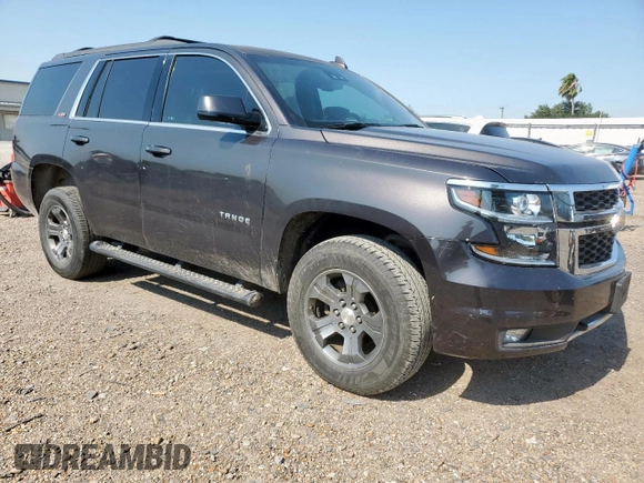 2017 Chevrolet Tahoe LT with VIN 1GNSKBKC5HR180726, listed as a Copart auction lot 57132405 with 116,110 mi miles and Salvage title. Bid and sale history available at DreamBid. Image 4.