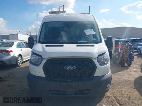 2023 Ford Transit Cargo with VIN 1FTBR1C87PKA63830, listed as a IAAI auction lot 40797669 with 69,162 mi miles and . Bid and sale history available at DreamBid. Image 13.