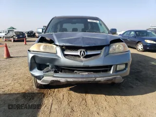 2005 Acura MDX with VIN 2HNYD18285H549901, listed as a Copart auction lot 75368154 with 163,866 mi miles and Salvage Title. Bid and sale history available at carsss.com. Image 5.
