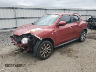 2012 Nissan Juke SL with VIN JN8AF5MV1CT114005, listed as a Copart auction lot 51210695 with 90,316 mi miles and Salvage Title. Bid and sale history available at carsss.com. Image 1.
